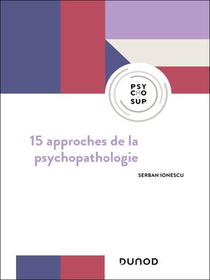 cover image of 15 approches de la psychopathologie
